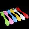Outdoor Tableware Dessert Spoon Utensil Spoon Fork Spork Plastic Spoon Bottle Opener Fork