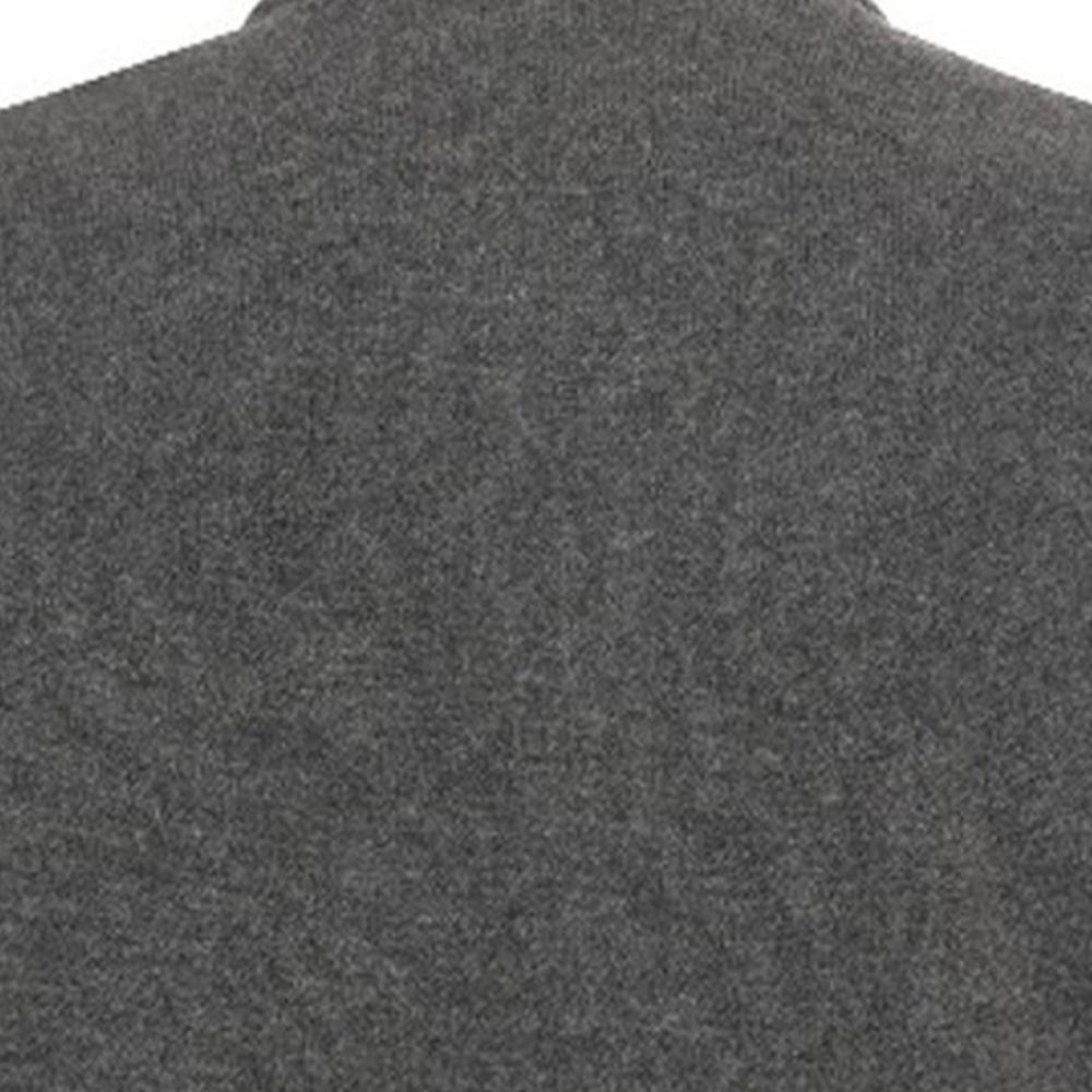 Polo Ralph Lauren FW22 Logo Embroidered Crew Neck Knit Sweater Men Sweater Gray 710876714-008