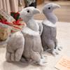 Peluche Vautour Simulation Aigle Vautour Animal Carnivore Peluche Vautour Animal Carnivore Jouet Enfants Fans Cadeau d'Anniversaire