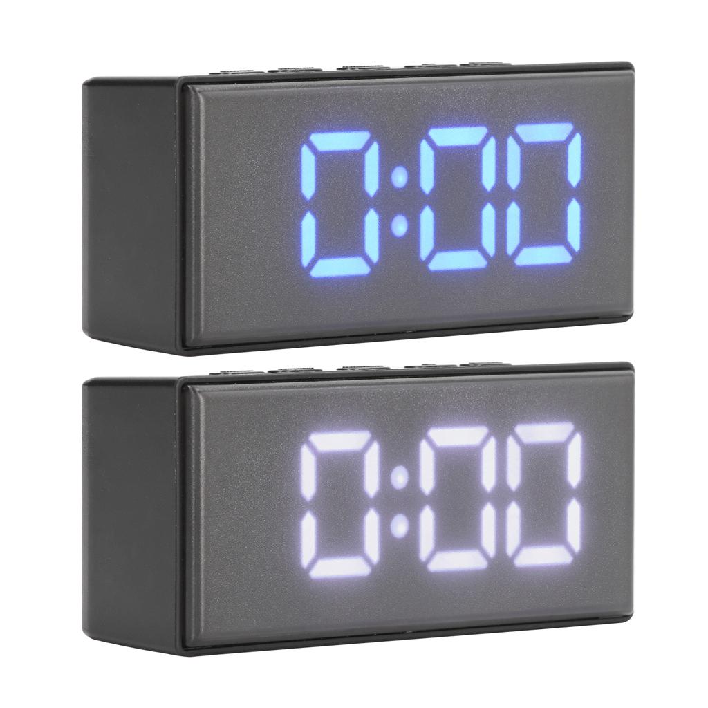 Digital Clock Energy Saving Backlight LED Mirror Digital Display Electronic Alarm Clock for Dormitor