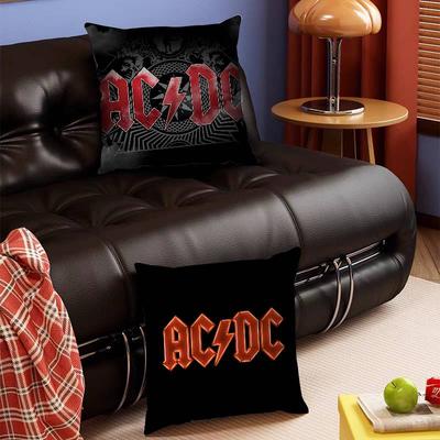 Rock Singer A-AC D-DC Band 45*45cm Cushion Cover Pillow Cover Decor Pillowcase Home Pillowcase For Couch Pillow