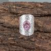 Piatră prețioasă Morganit Argint Sterling 925 Bijuterii Handmade Inel de Designer Femei Cadou RR-17-13