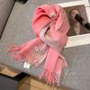 100% Wool Luxury Brands Classic England Style Women Scarf Fashion Stripe Plaid Scarves Tassel Shawls Pashmina Lady Wrap 30*180Cm