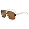 New Retro Pilot Sunglasses UV400 Protection Fashion Gradient Lens Luxury Square Shades for Men Women Outdoor Driving