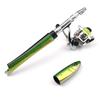 Portable Pen Fishing Rod     Fishing Rod with Aluminum Alloy Reel for Easy Travel Freshwater Saltwater