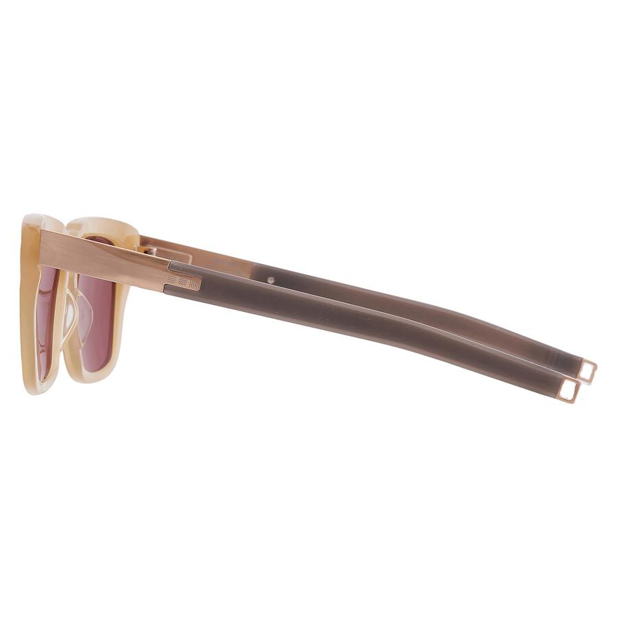 Lancier Polarized Brown Square Unisex Sunglasses Lsa 440 01 54