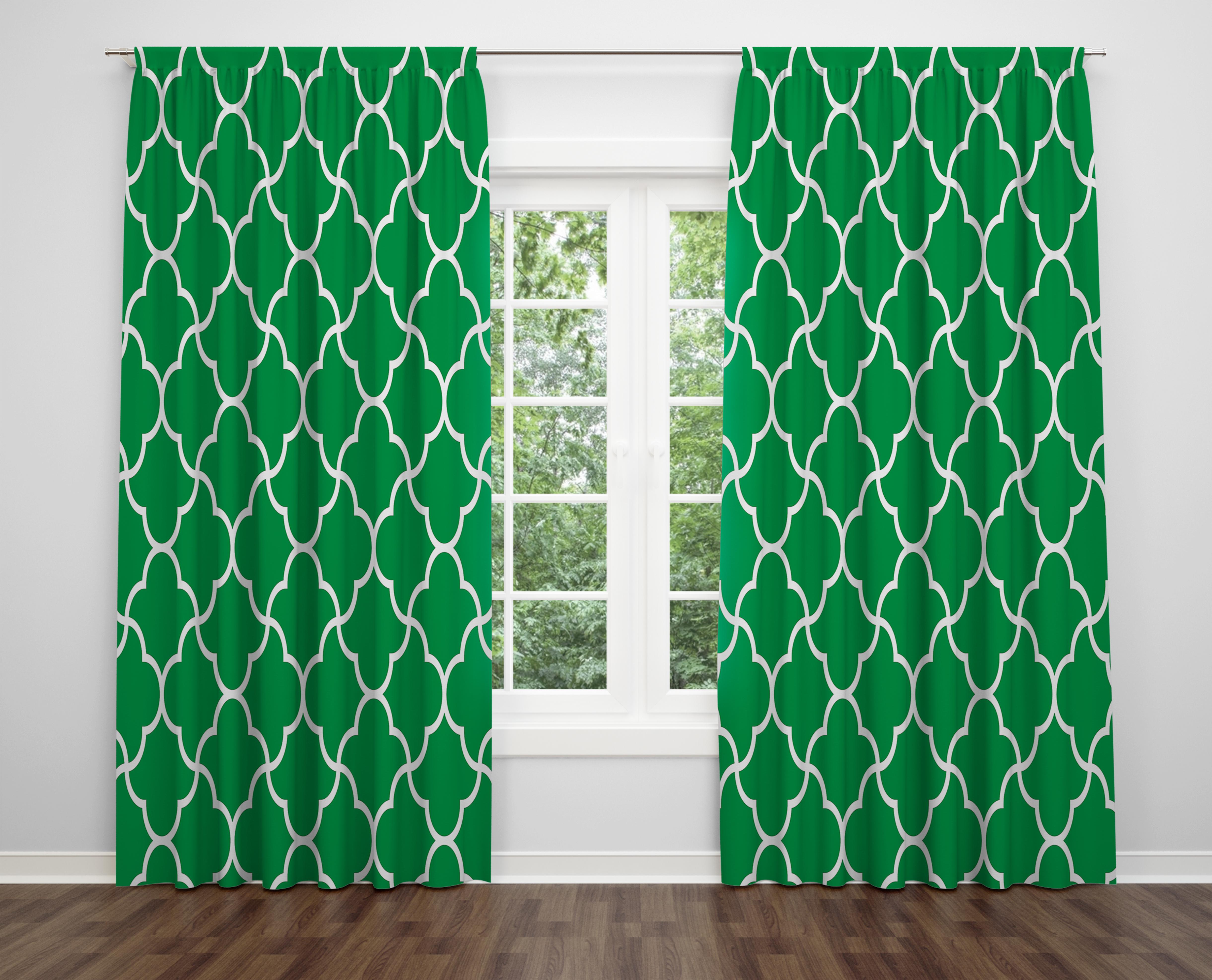 

Декоративний дизайн, високоякісна бавовняна тканина, ви можете вибрати одну або подвійну фіранку з крила 1 piece різнокольоровий