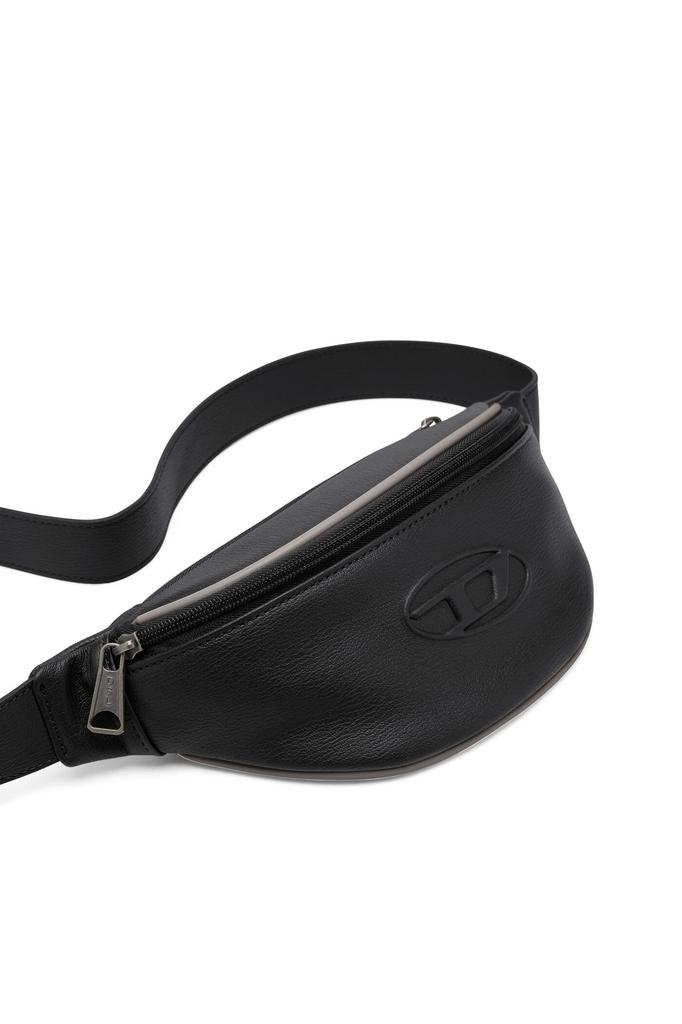 [Diesel] Men's Recycled Polyurethane Belt Bag X08729P4640 UNI Black T8013