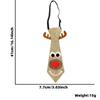 Felt Christmas Tie Ornaments - Snowman, Reindeer, Christmas Tree Décor