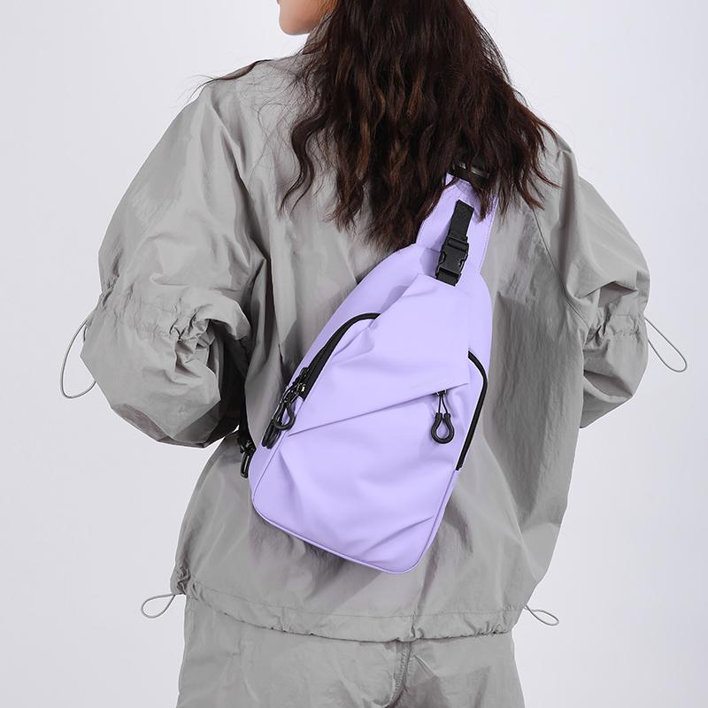 Men's Chest Bag Multi-functional Outdoor Crossbody Bag Water-repellent Shoulder Bag