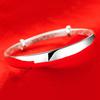 Glossy Bracelet Vera Mouth Silver Plated Bracelet Female Accessories Popular Korean Fashion Bracelet