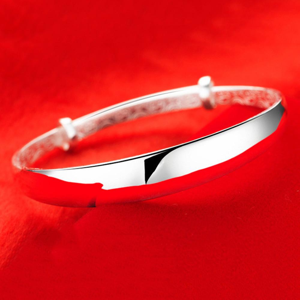 Glossy Bracelet Vera Mouth Silver Plated Bracelet Female Accessories Popular Korean Fashion Bracelet