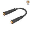 PE 3-pin Extension Cable Waterproof Electric Bicycle Wire Plug  Suitable for Electric Bicycle