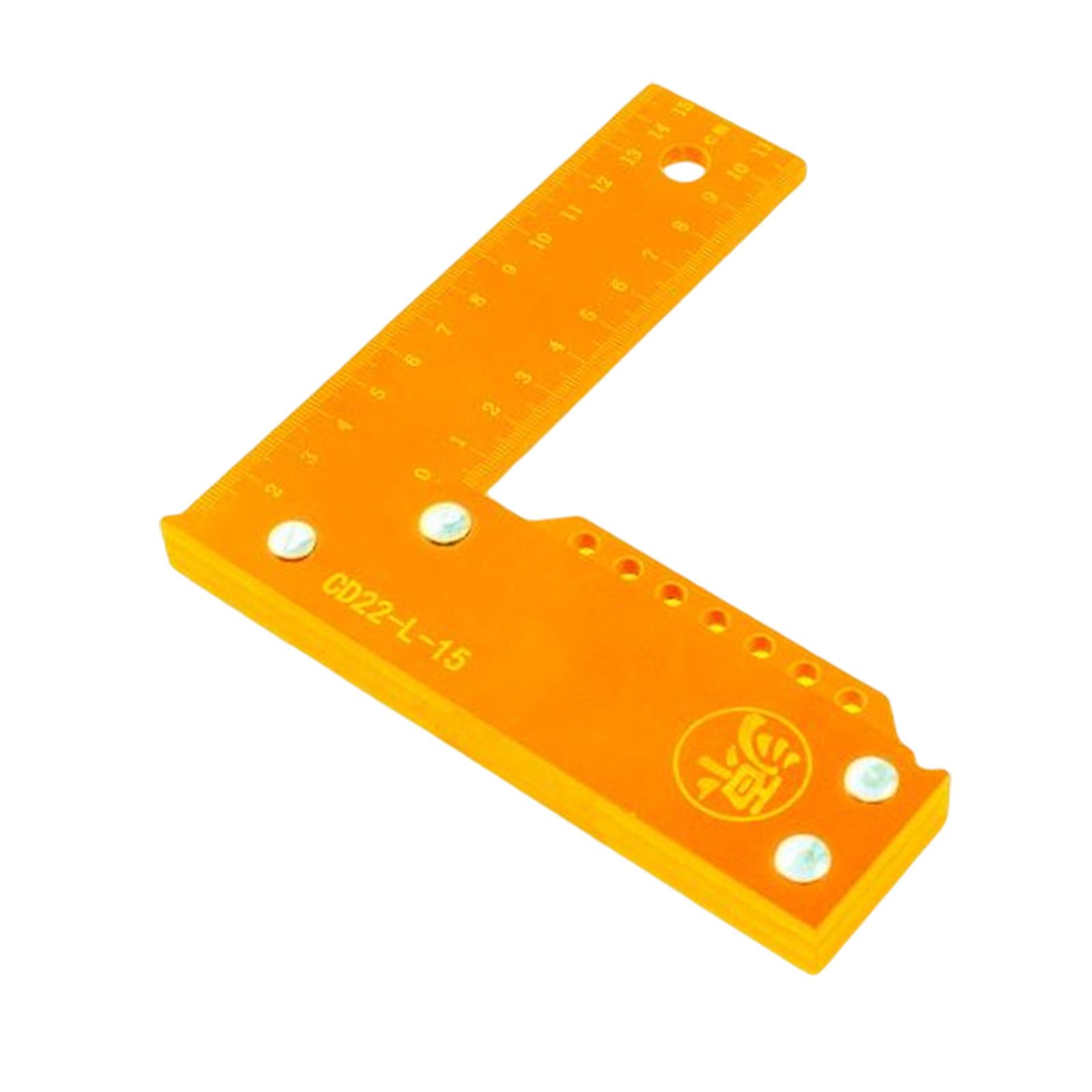L Shaped Ruler 90 Degree Ruler Carpentry Tool Multifunctional Framing Square