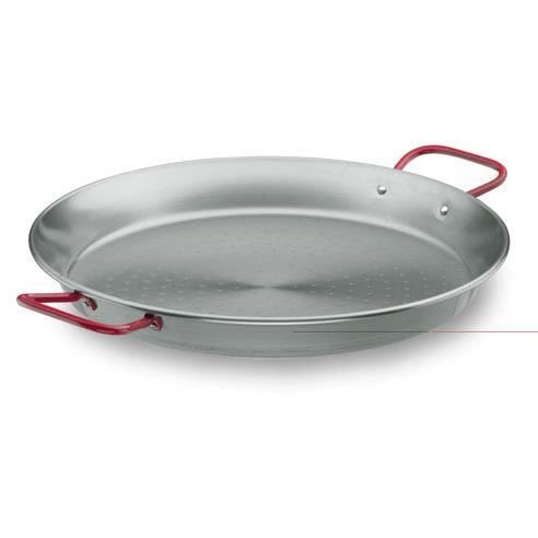 Plat A Paella En Tole Acier 24 Cm.