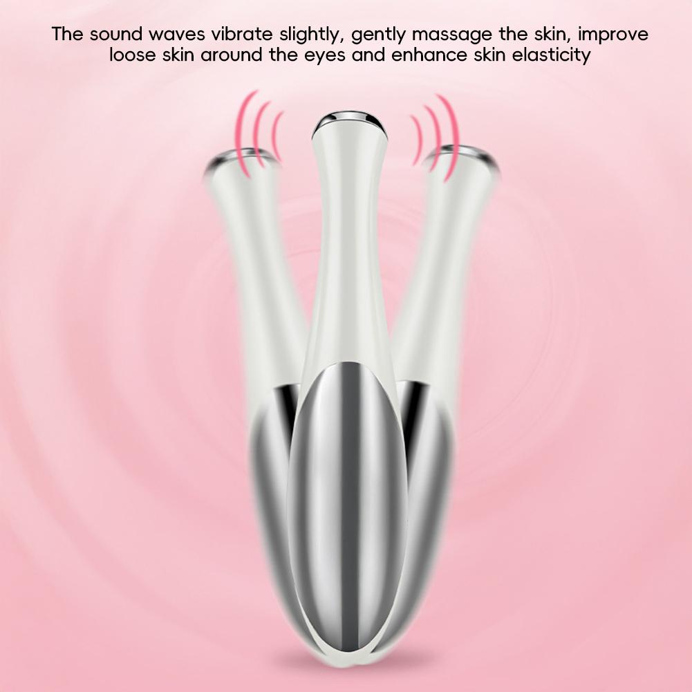 Mini Eye Massager Electric Vibration Lifting Handheld Tightening Fading Fine Line Portable Office Home Use Beauty Device