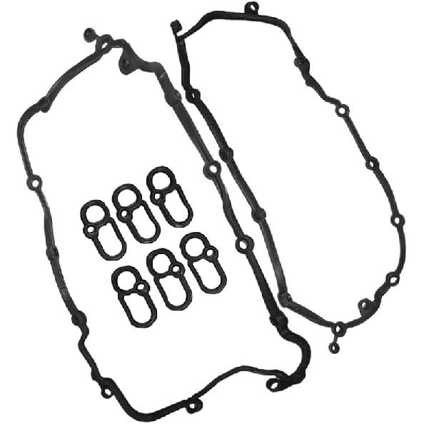 Engine Valve Cover Gasket Set Fits for Jaguar F-Type XF XJ for Land Rover Discovery Range Rover LR4 3.0L LR011220, LR014345, LR089050, LR041869