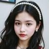 Sparkling Korean Styles Headbands With Faux Pearls And Rhinestones Comfortable For Cosplay Photoshoots
