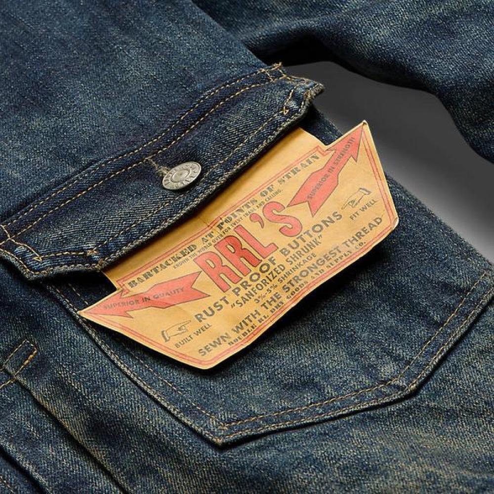 Double Rl Westview Denim Trucker Jacket Mnrrotw16020151400