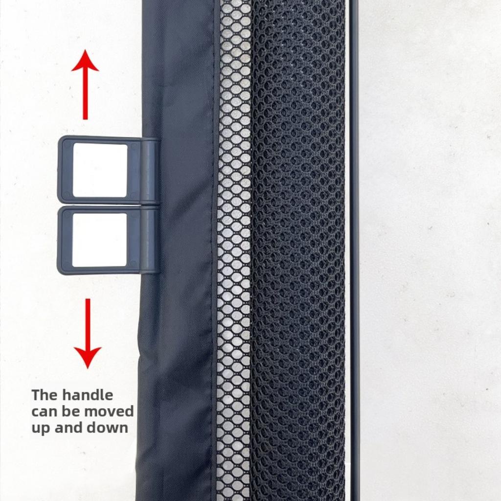 Automatic Retractable Pet Fence, Dog and Cat Fence, Indoor Staircase and Aisle Isolation Net, No Drilling Safety Net Fence