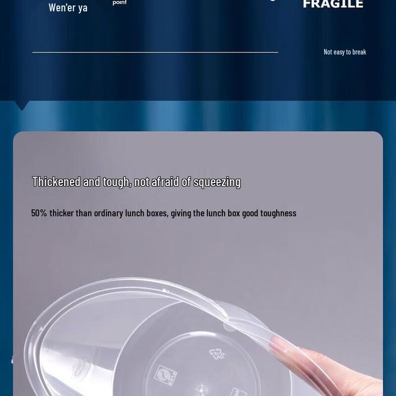 Tongyuan 750ml Disposable Takeaway Container with Lid