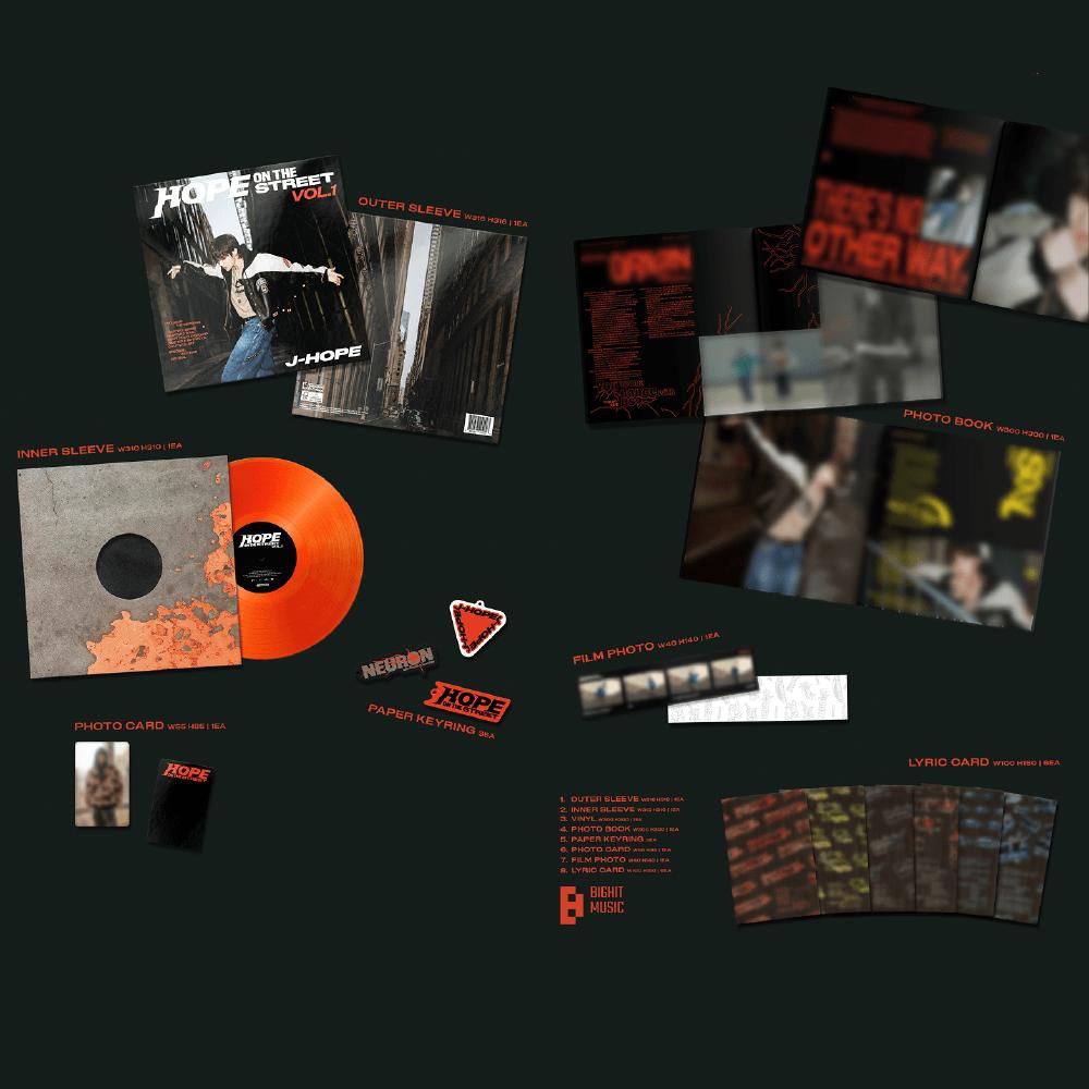 BTS HOPE ON THE STREET Vol.1 LP vorbestellen