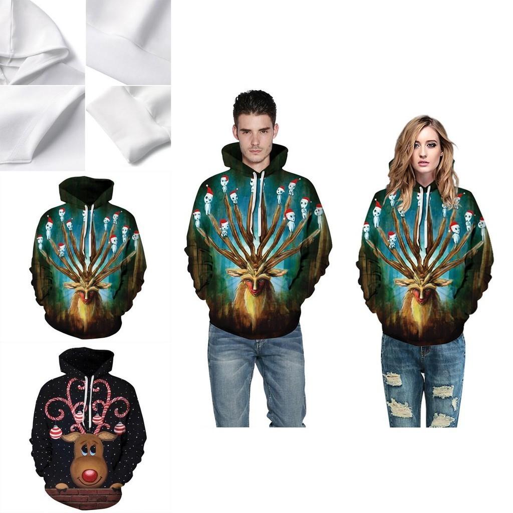 Unisex Christmas 3d Graphic Print Hoodie Sweatshirt With Soft And Comfortable Material