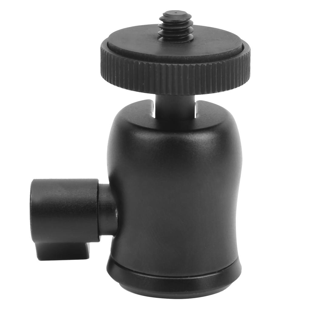 14in Screw Small Aluminum Alloy Photography Ball Head Compatible for Tripod Camera