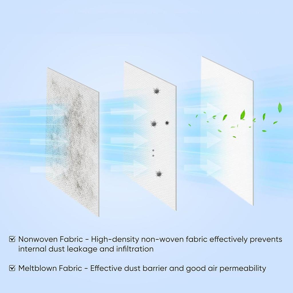 Set aus 6/15 Praktischen Staubbeuteln Einfache Installation Staubsaugerbeutel Vliesstoff Filtration Staubauffangbeutel für WD4 WD5