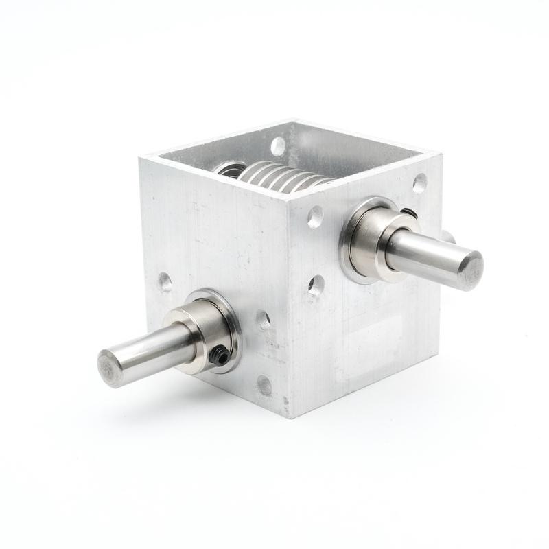 1:20 8MM High Torque Metal Gearbox Worm Gear Reducer DIY Robot Toy Car Precision Gear Ratio For Enhanced Performance
