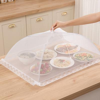 Mesh Large and Tall Food Covers, Pop-Up Mesh Food Covers Tent Umbrella for BBQs, Screen Tents, Parties Picnics, Fruit Cover