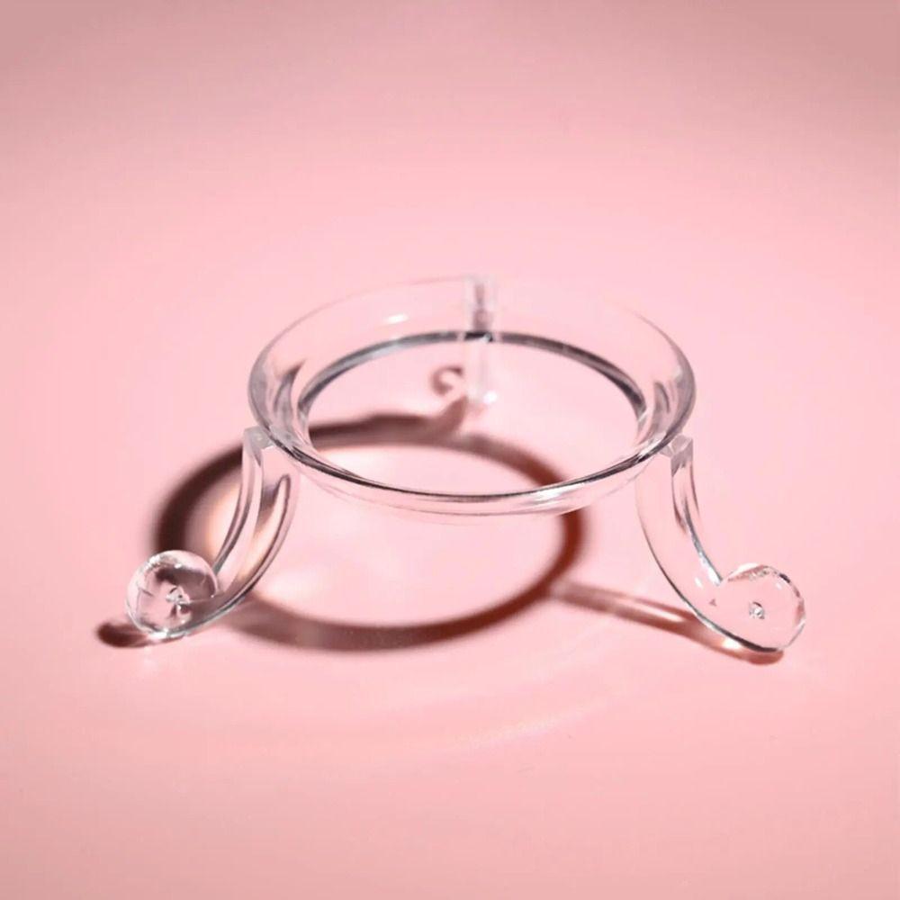 Transparent Crystal Ball Base Triangular Structure Sphere Display Holder  Home