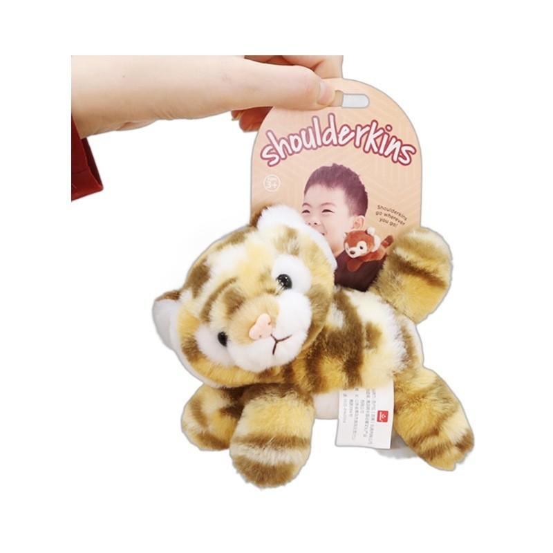 Adorable Shoulder Panda Plush Toy Soft Short Plush Filling Cute Animal Cartoon