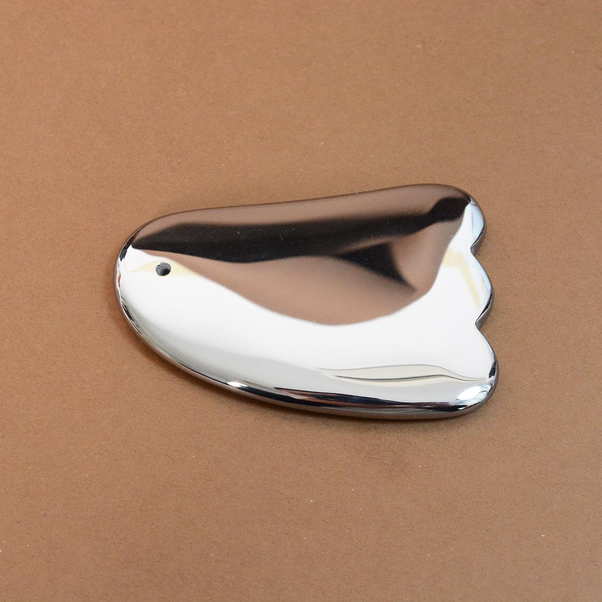 Terahertz Silicon Gua Sha Board: Natural Energy Stone Facial Massager for Spa Beauty