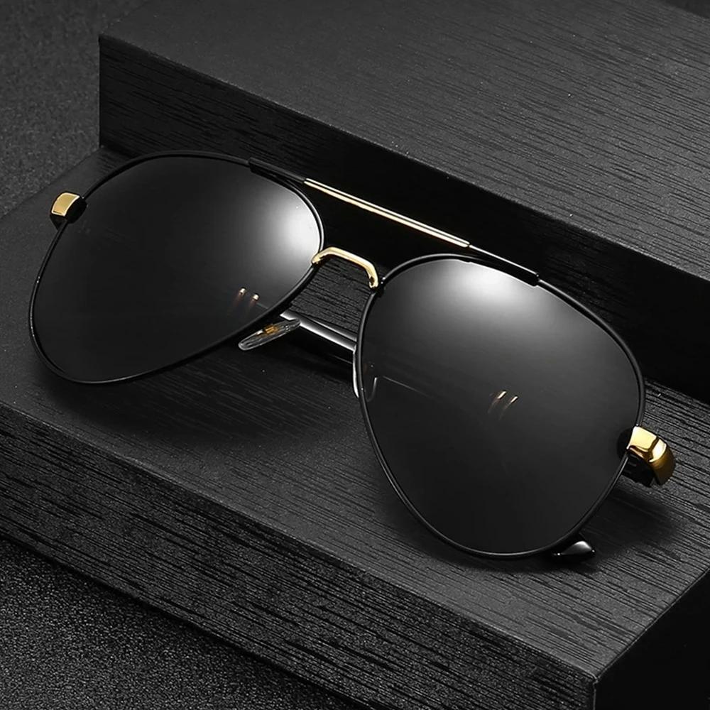 For Male Male's Sunglasses Aviator Sunglasses Female Alloy Metal Frame Eyewear for Traveling Surfing Driving Fishing UV Protection 400