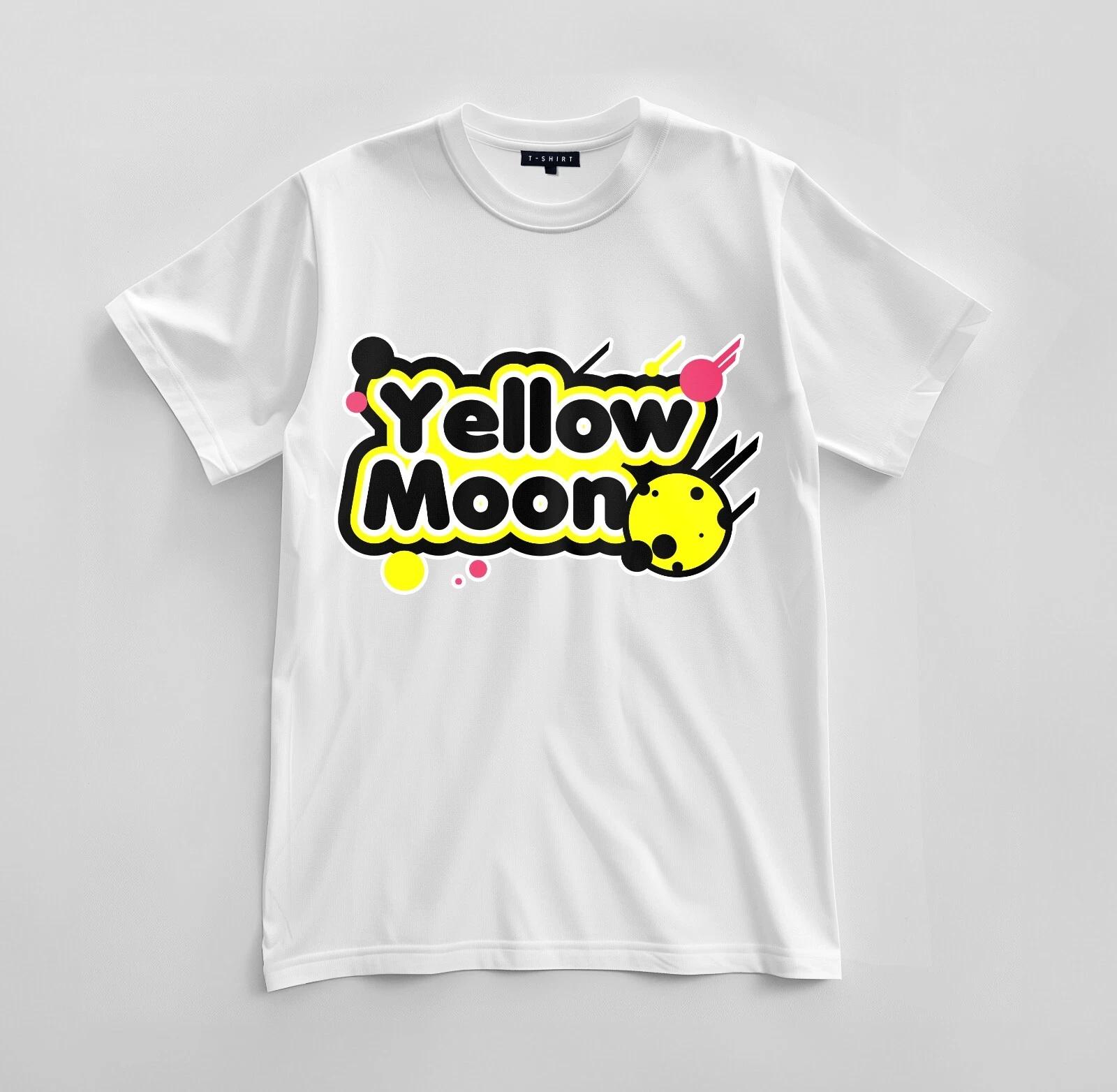 

Custom Yellow Moon Graphic T-shirt Design Unisex Jersey Short Sleeve Tee 4XL