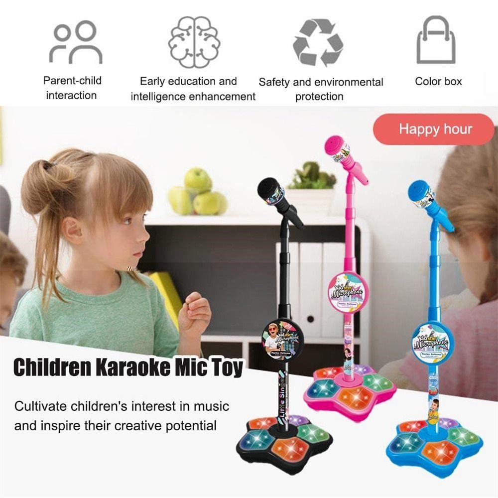 Educational Karaoke Toy Kids Microphone Singing Microphone Singing Song Toy Music Instrument Toys