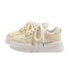 Breathable autumn new sports and leisure shoes thick baseplate shoes