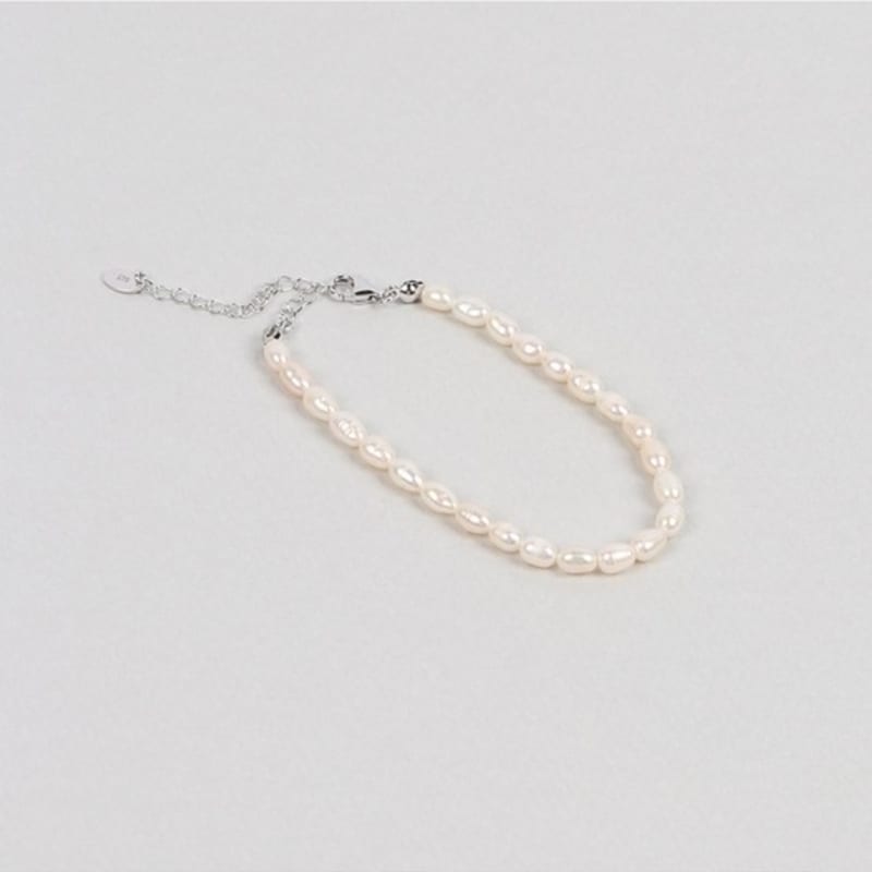 Dana Burton [925 Silver] Mystic Freshwater Pearl Bracelet_4mm Pearl