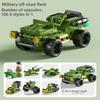Military Transforming Fire Truck Building Block Set For Kids Educational Play