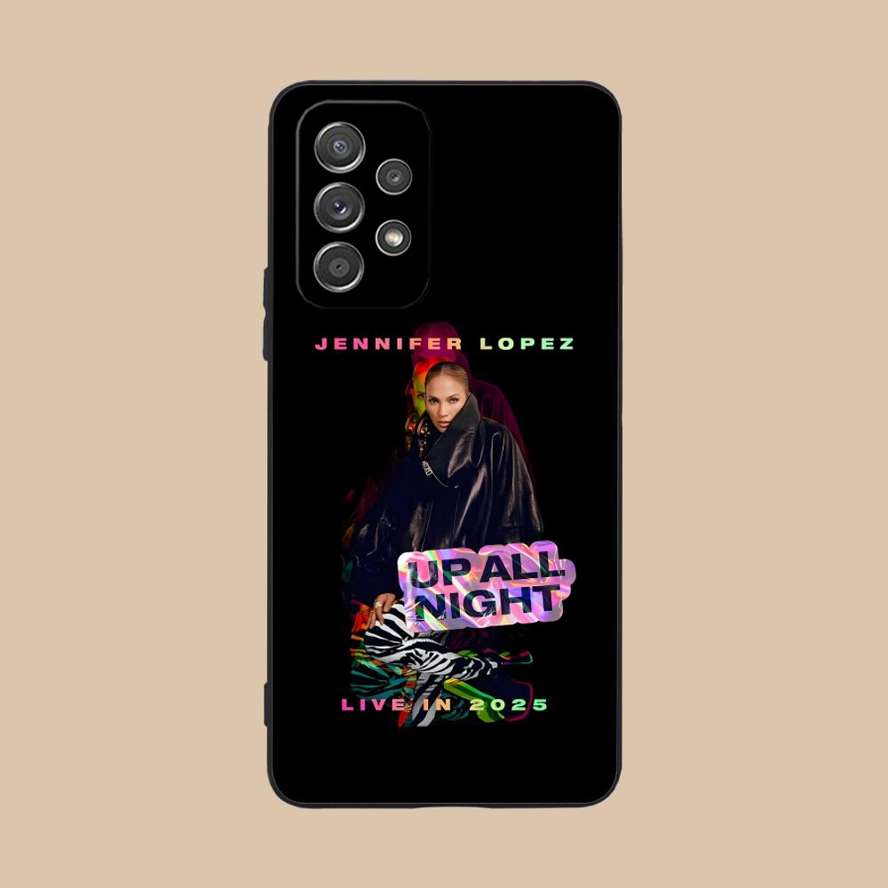 Jennifer Lopez Mobile Cell Phone Case for Samsung Galaxy M55 54 42 35 34 33 32 23 22 15 14 13 12 F55 5G Colorful Cover Pretty