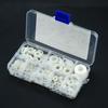 500Pcs 8 Sizes Plane Spacer Seals O Ring Assortment Kit Insulation Gasket Ring New Nylon Washer