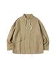 Comoninoz Stand Collar Jacket [Beige]