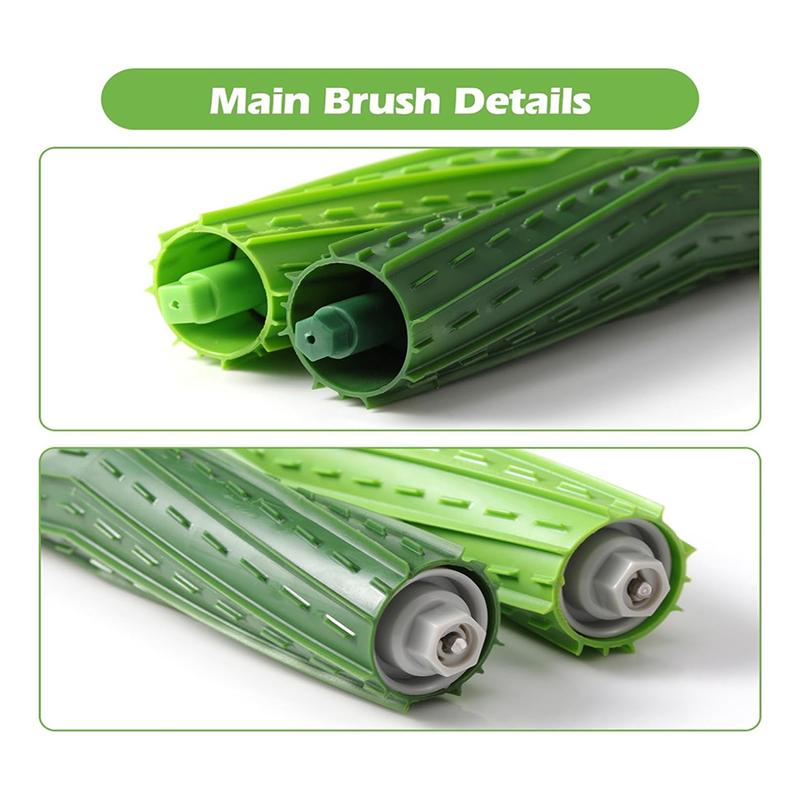 

LITE-Replacement Parts For Irobot Roomba Combo J7+ J9+,Accessories Inclue 1 Set Rubber Brushes,Filters,Side Brushes