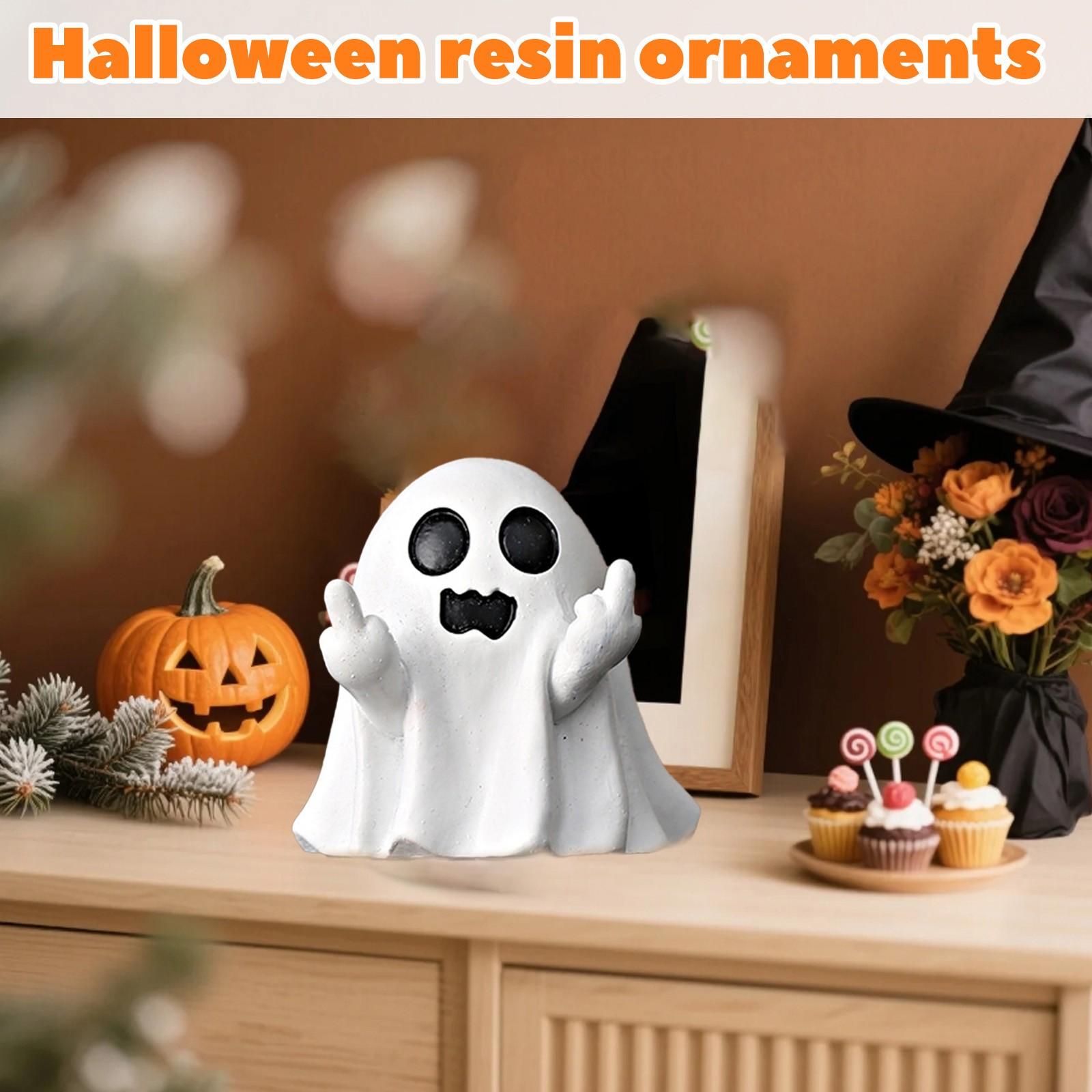 

Halloween Ghosts Resin Decorative Ornament One Size
