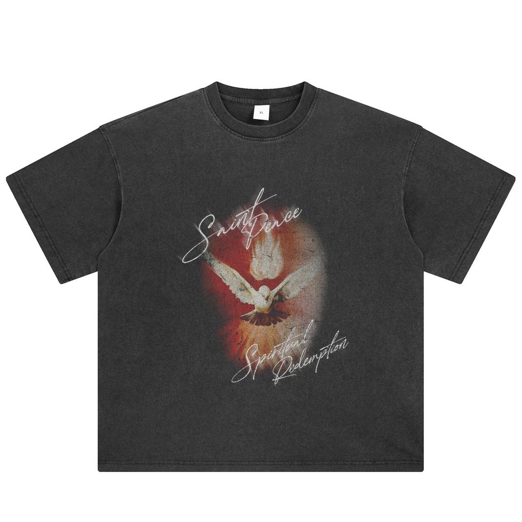 

Уличная футболка с забавным рисунком, хлопковая футболка, топы унисекс, футболки, летняя футболка с короткими рукавами XXL чёрный