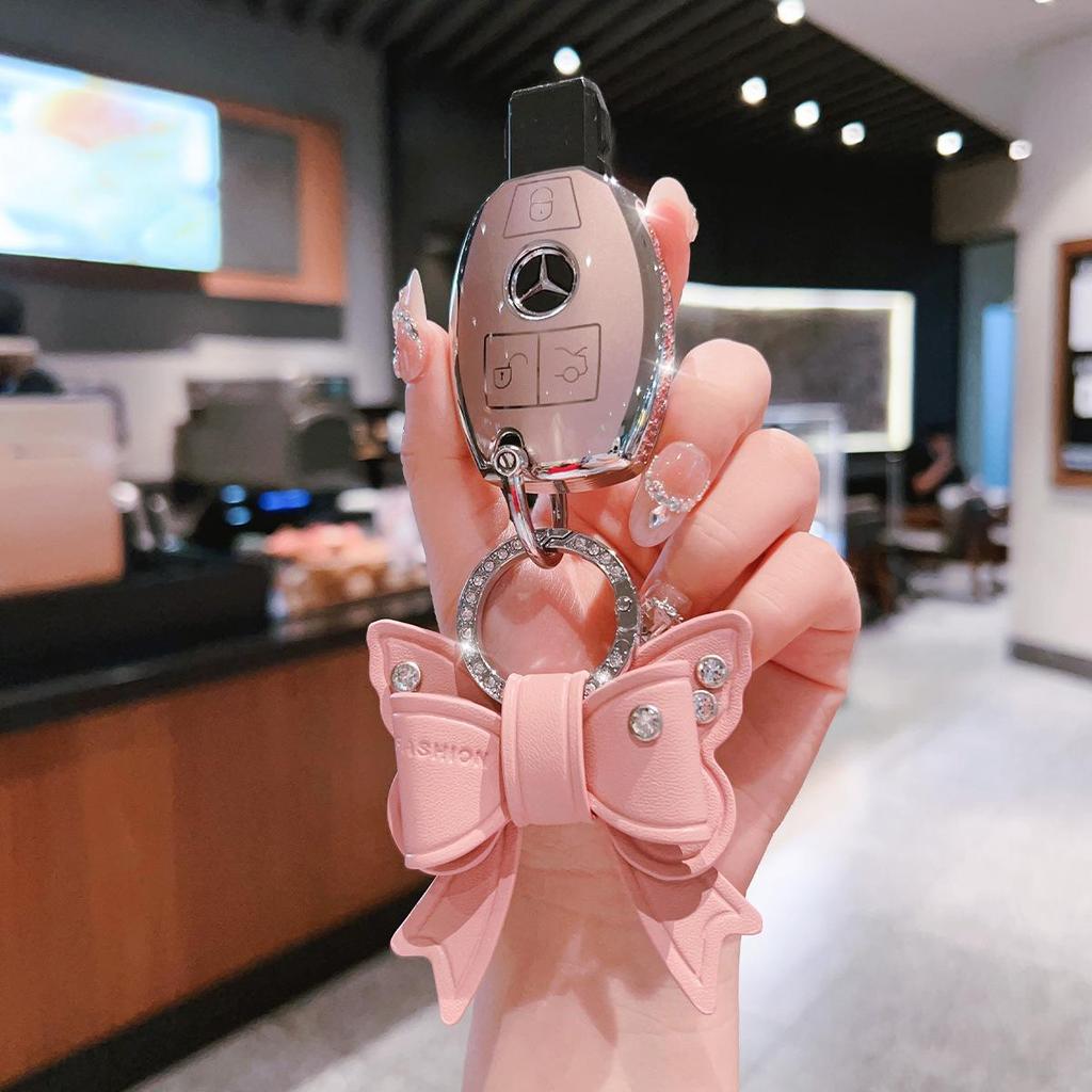 Prémiový kryt na klíčenku pro Mercedes C200L, GLC260, GLA200, GLK300, GLE320, V260