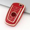 NEW Fashion TPU Car Key Case Cover for BMW 1 2 3 4 5 6 7 Series X3 X4 4 Buttons Auto Remote Shell Protect Accessaries