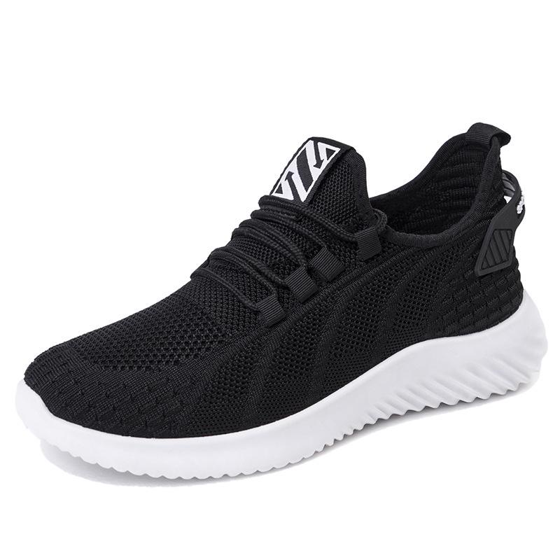 Spring and summer new fly-woven men's shoes casual soft-soled shoes fashion trendy student shoes