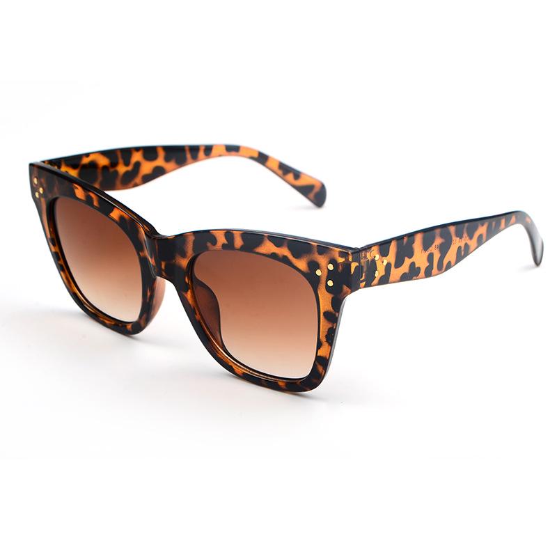 Latest Ladies Oversized Frames Cat Eyes Sun Glasses Fashion Ladies's Sun Glasses Vintage Gents UV Protective Goggles UV400 Eyewear
